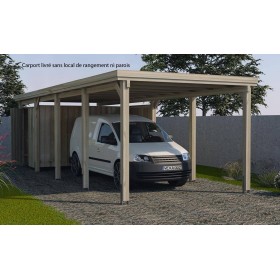 Carport Abri Voiture Couverture Acier Abridejardin Pro